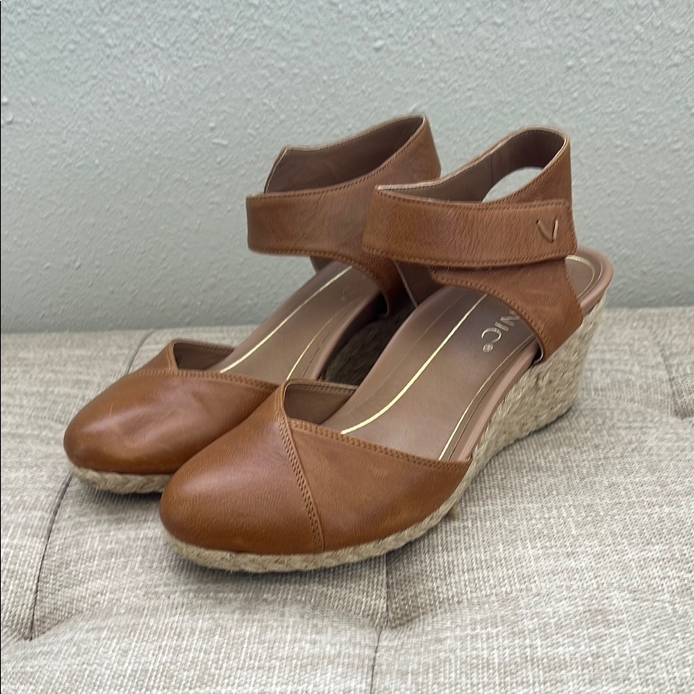 Women's Brown Wedge Sandals